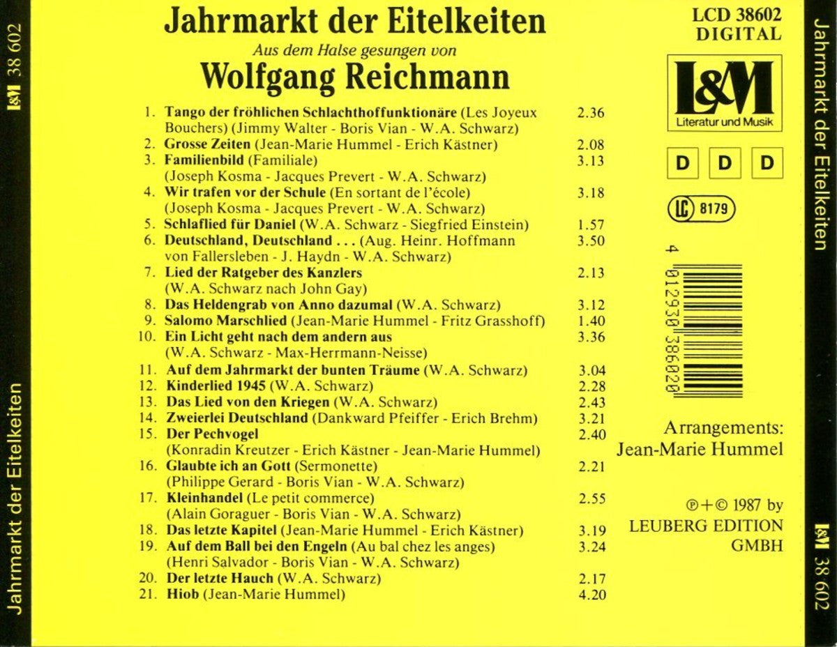 Jahrmarkt der Eitelkeiten