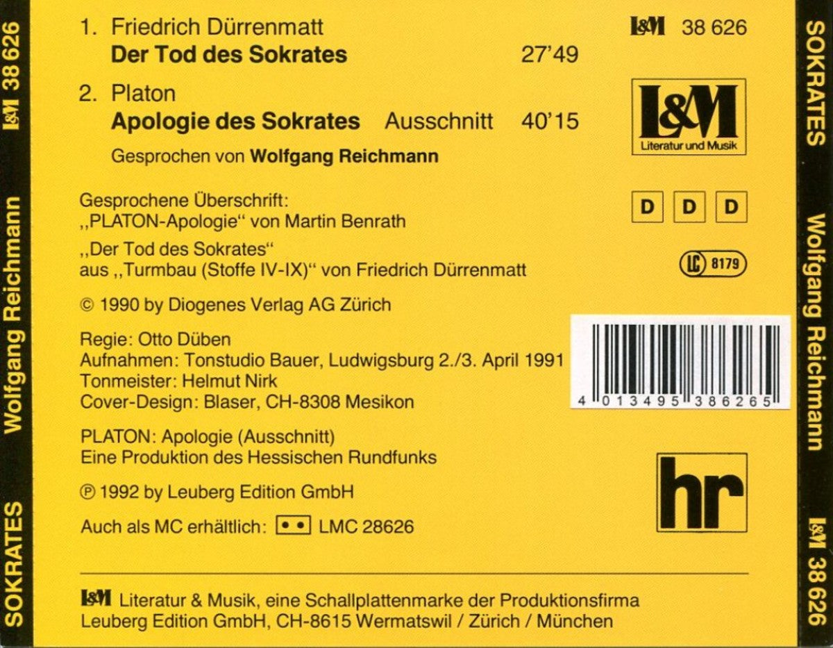 Sokrates, Tod und Apologie