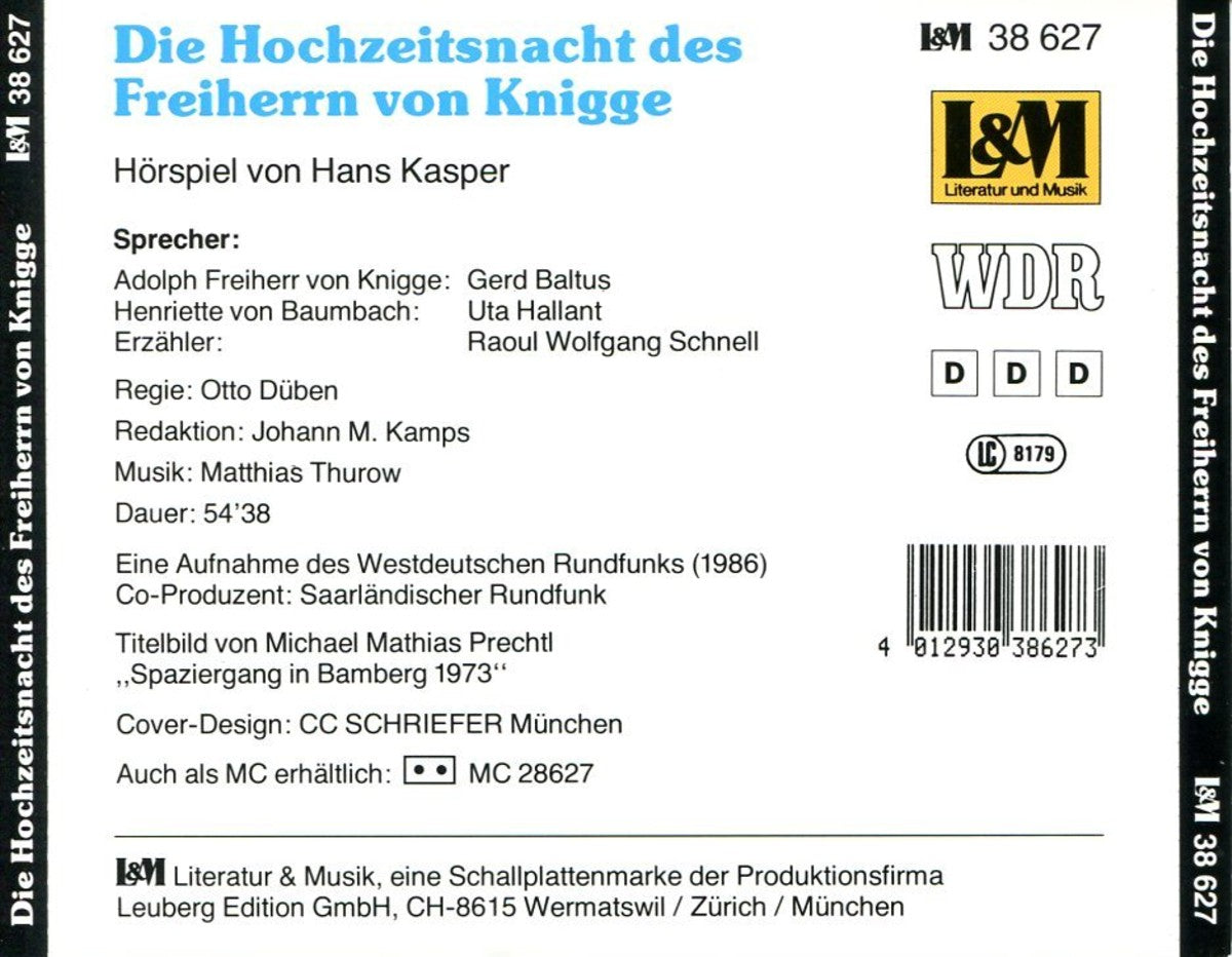 Die Hochzeitsnacht des Freiherrn von Knigge