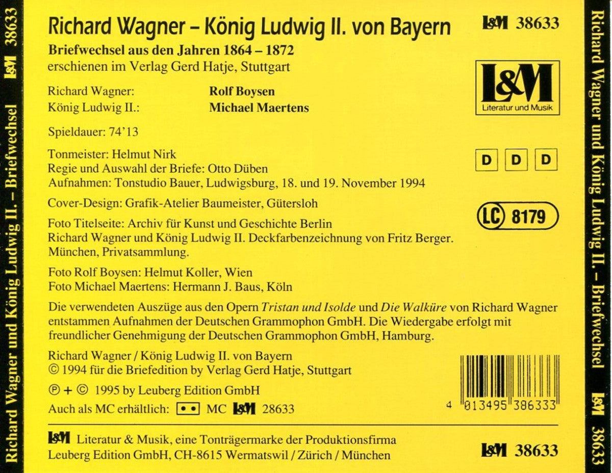 Wagner, Richard & König Ludwig II. von Bayern