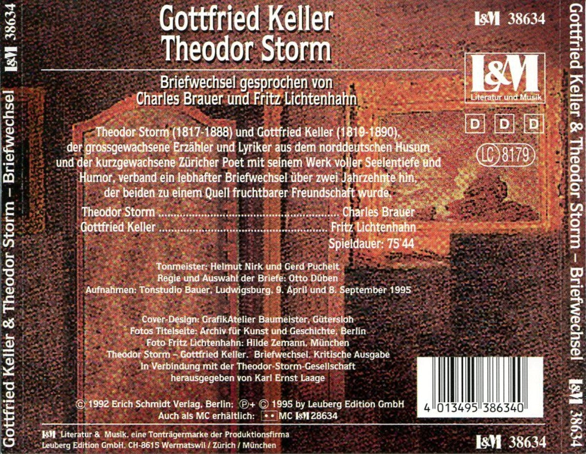 Gottfried Keller & Theodor Storm