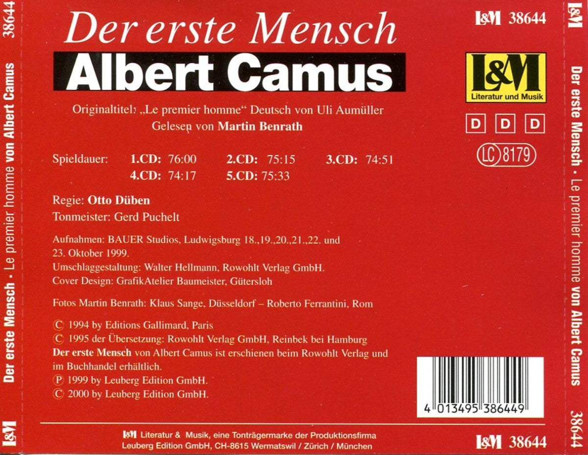 Camus Albert - Der erste Mensch