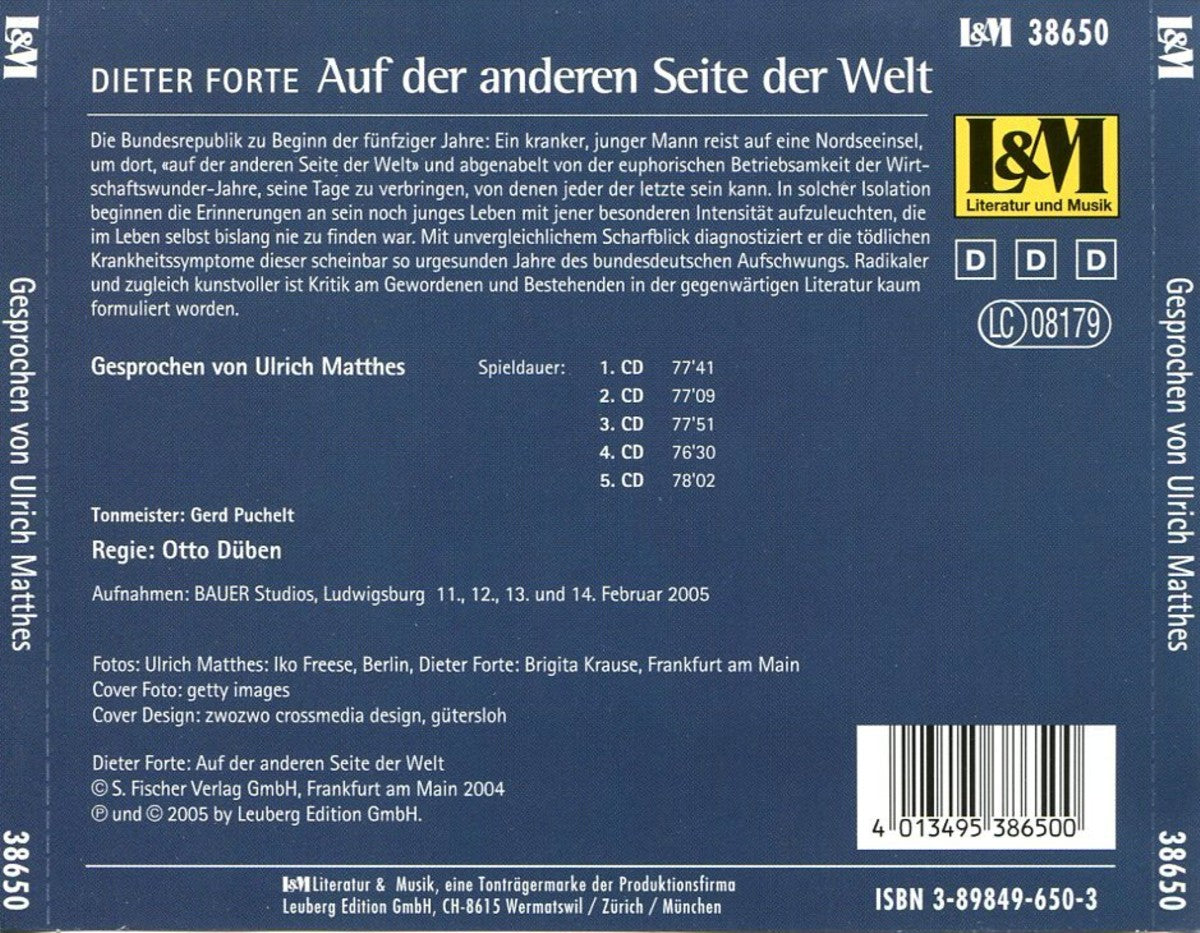 Auf der anderen Seite der Welt - Dieter Forte