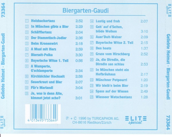 Geliebte Heimat - Biergarten-Gaudi