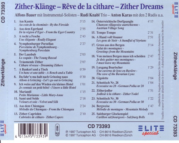 Verträumte Zither Klänge