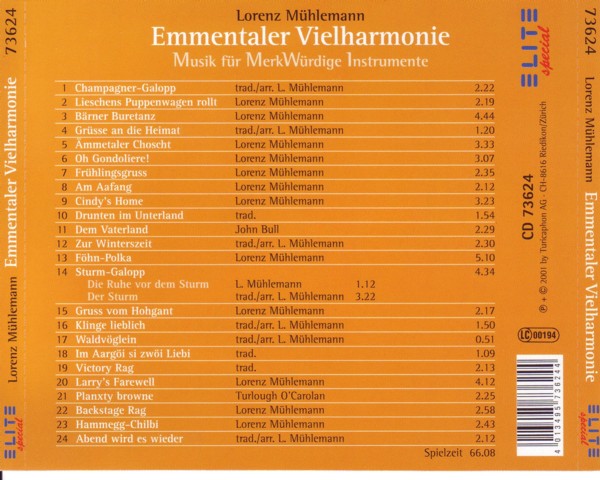 Emmentaler Vielharmonie - Lorenz Mühlemann