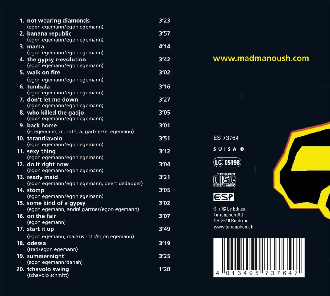 Mad Manoush - Gypsy R-evolution