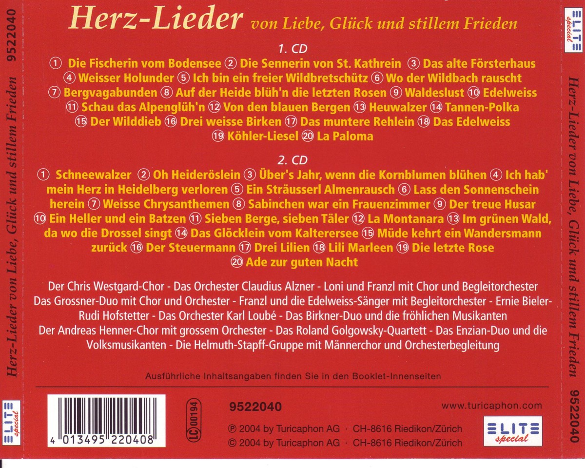 Herz- Lieder